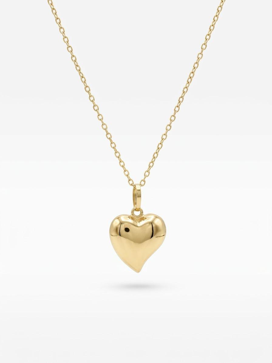 750 Neck-chain And Love Pendant